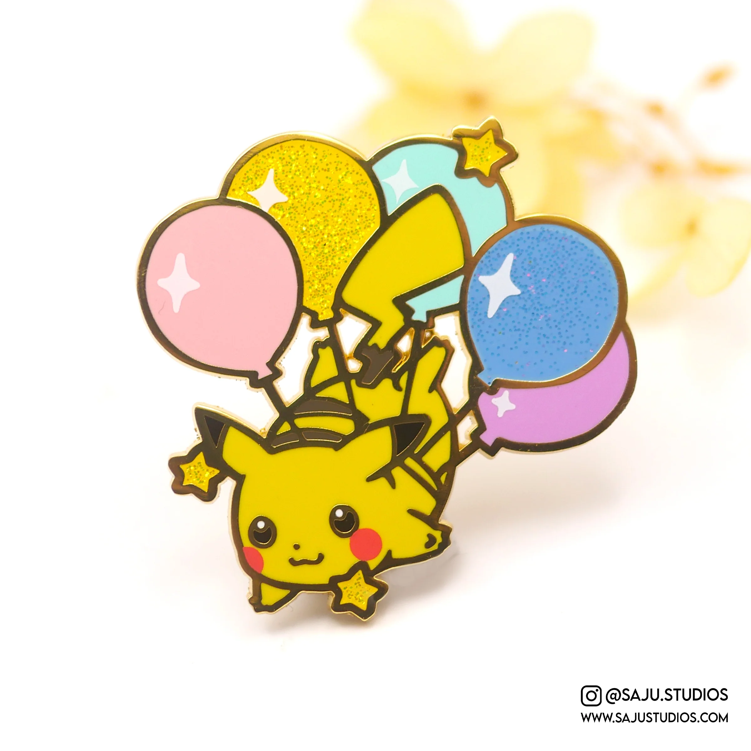 Balloon Enamel Pin