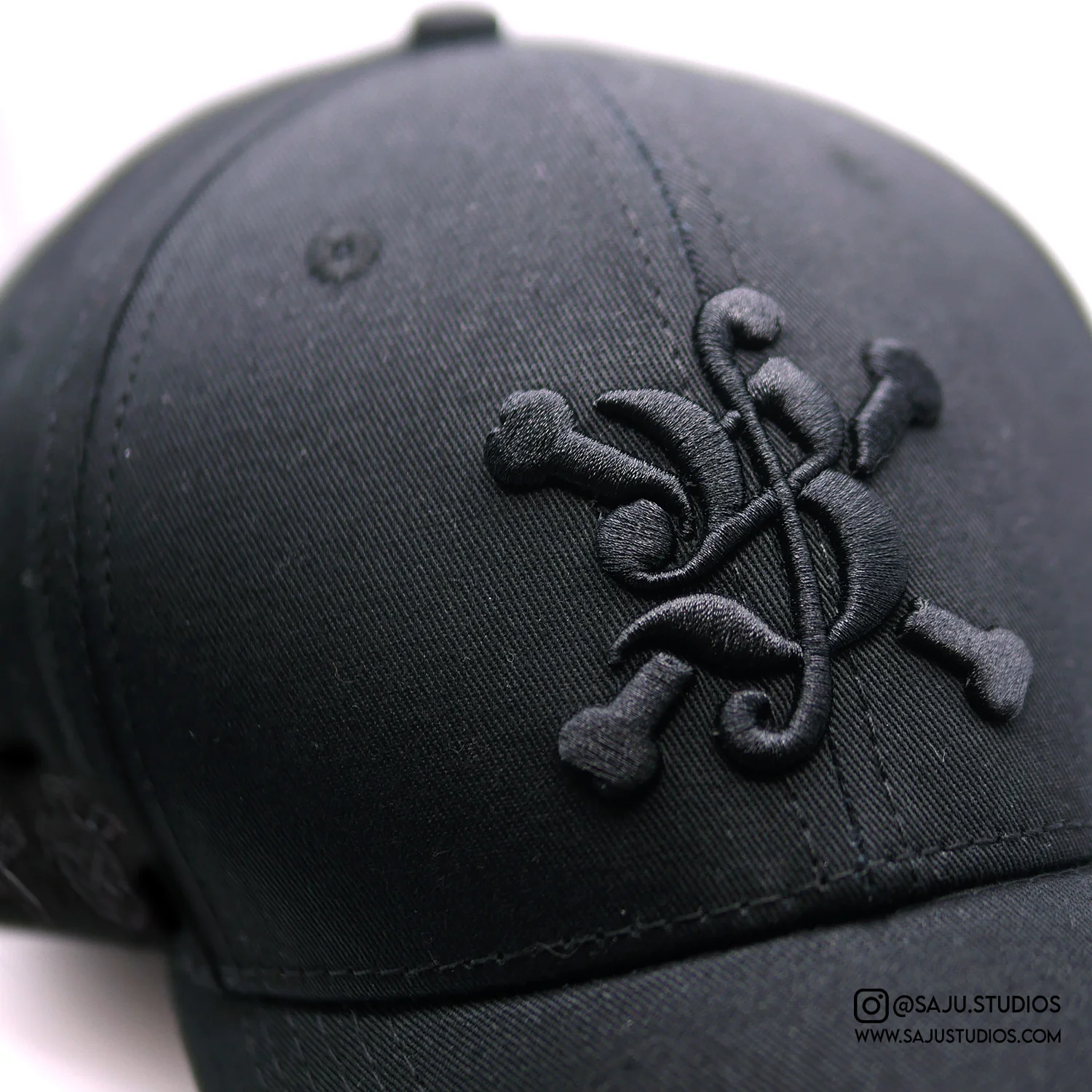 Billion Berries Club Hat (Black on Black) - Image 5