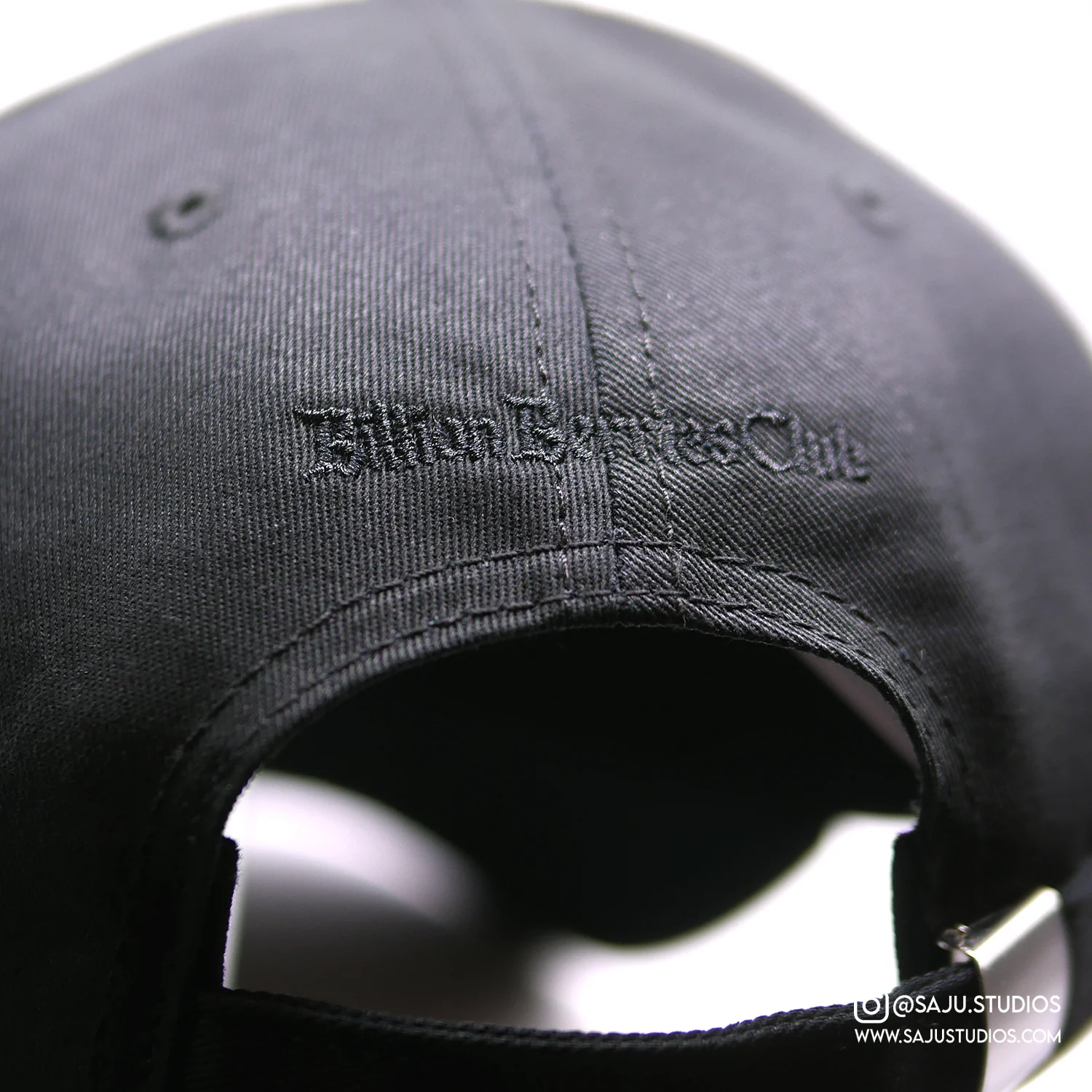 Billion Berries Club Hat (Black on Black) - Image 6