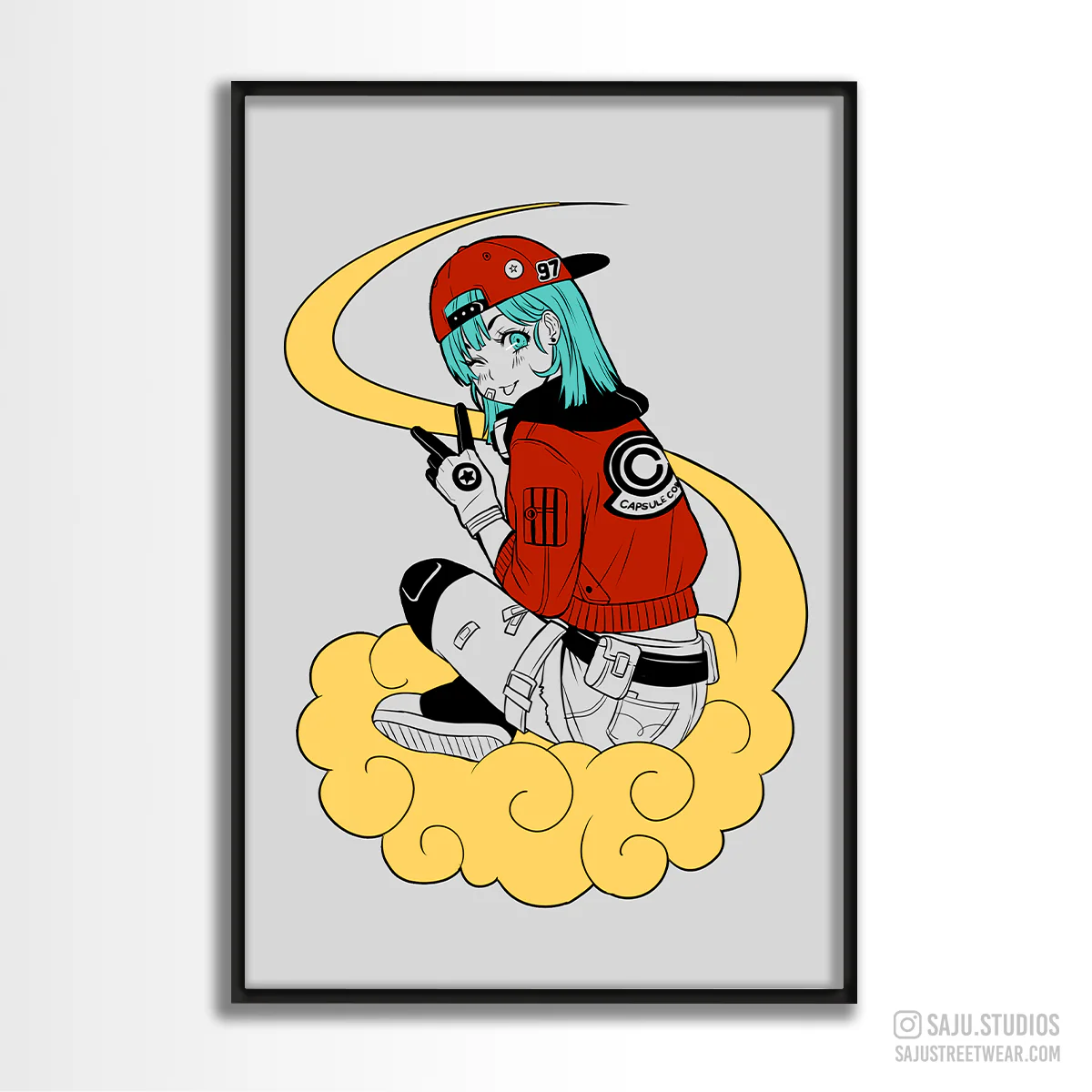 Capsule Girl Print