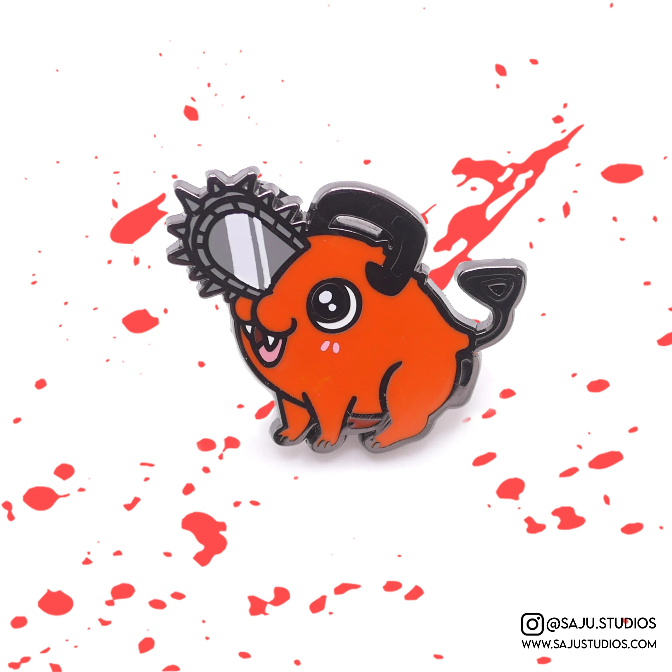 Chainsaw Enamel Pins - Image 3