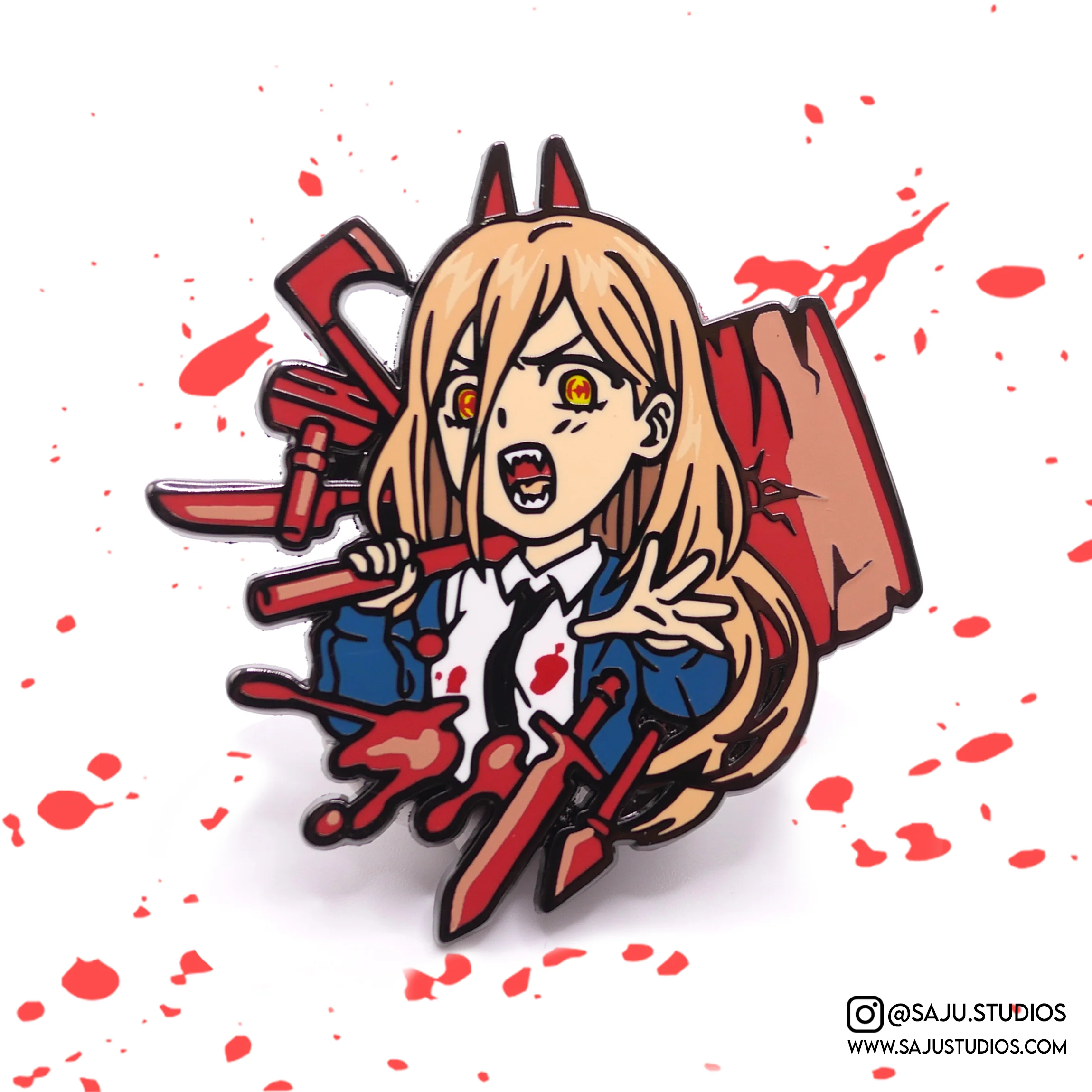 Chainsaw Enamel Pins - Image 5