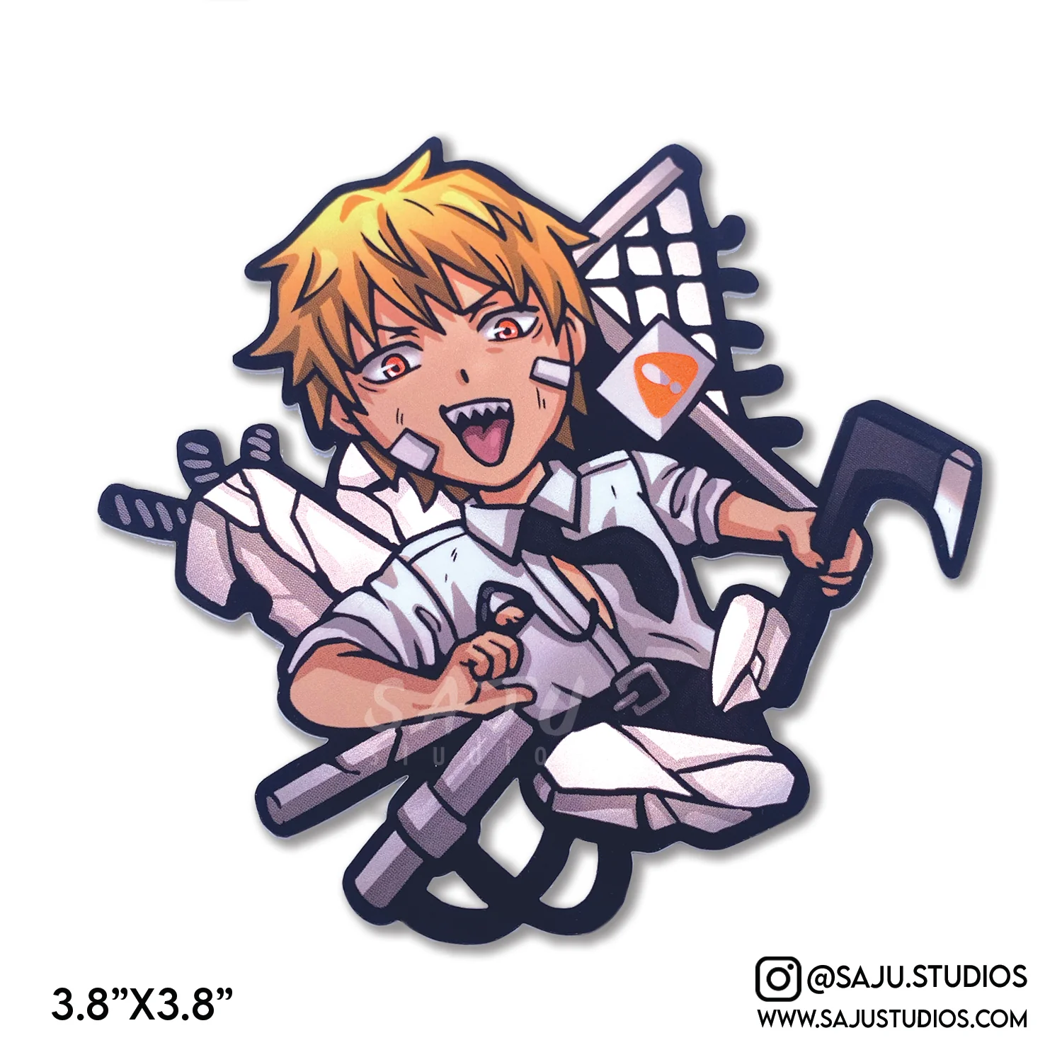 Chainsaw Metallic Decals - Image 4