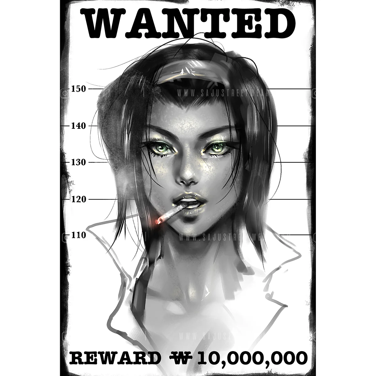 Wanted Cowboy Print - Image 2
