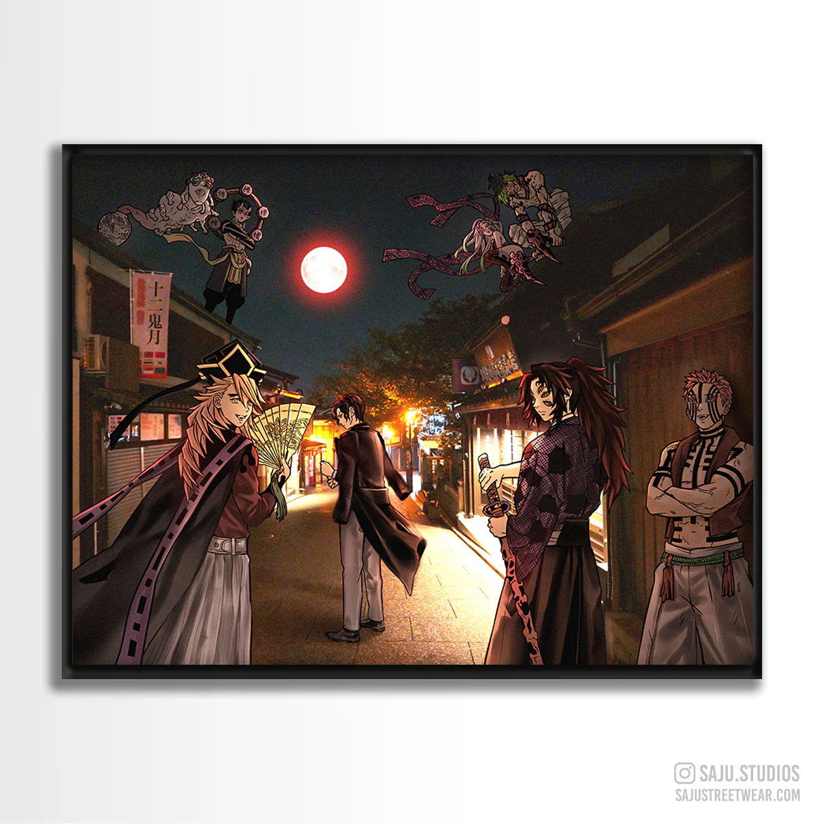 Demons in Kyoto Print