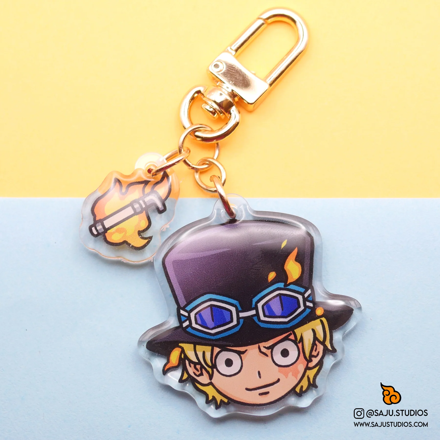 Flame Emperor Keychain
