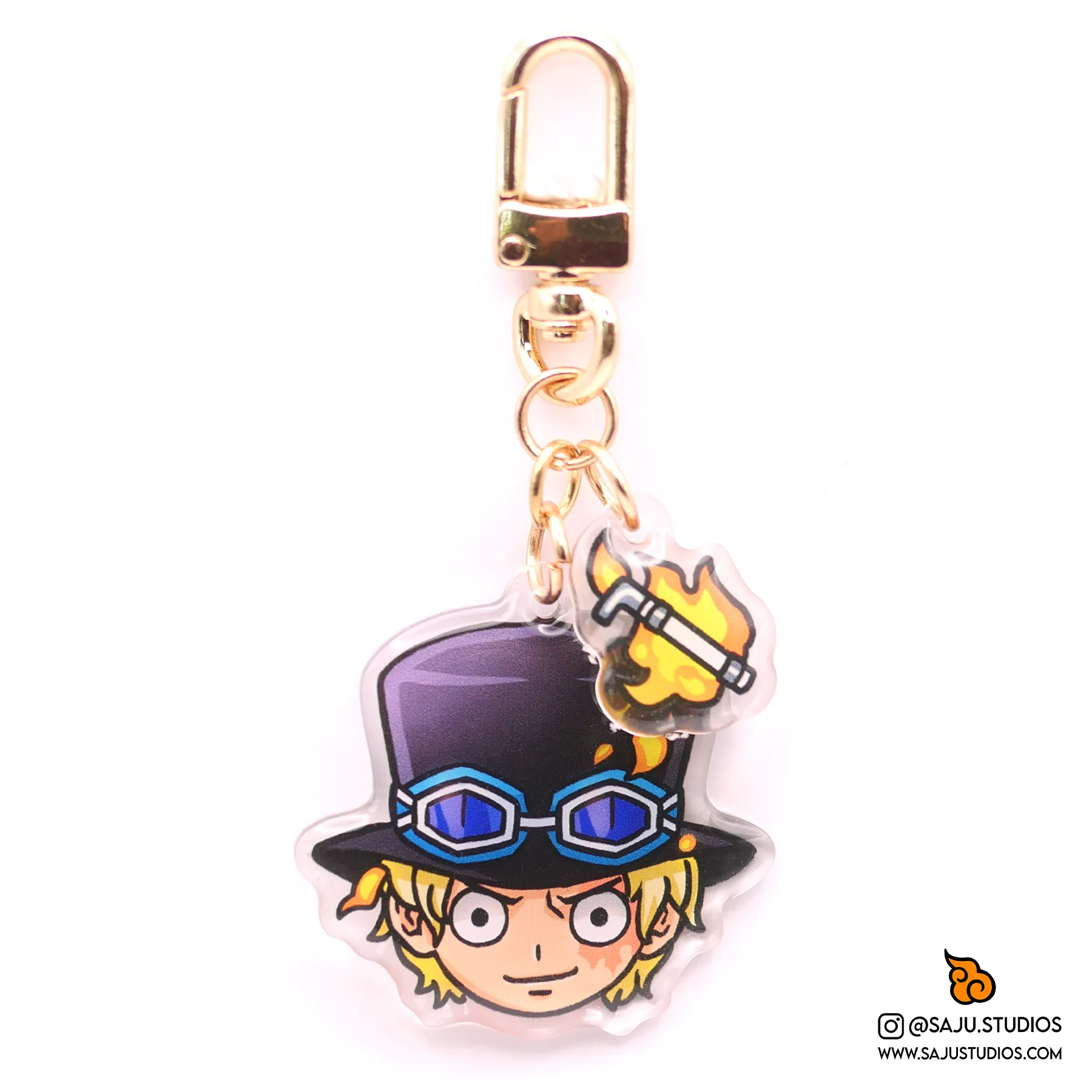 Flame Emperor Keychain - Image 2