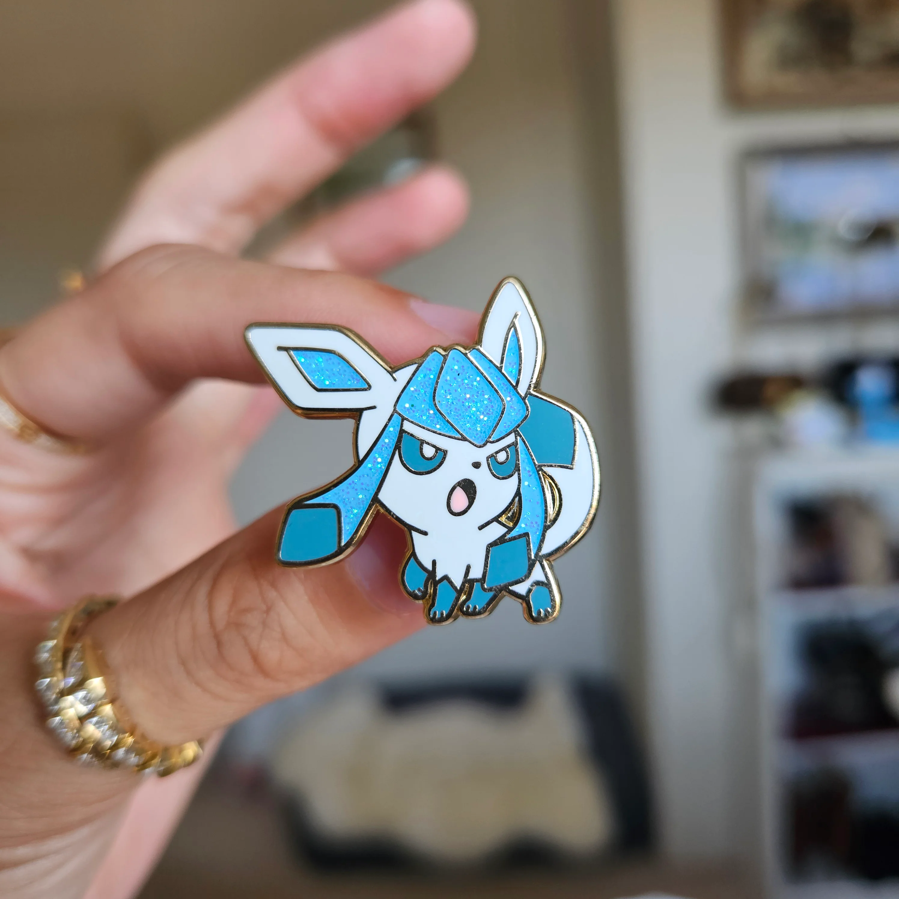 Ice Stone Enamel Pin - Image 2