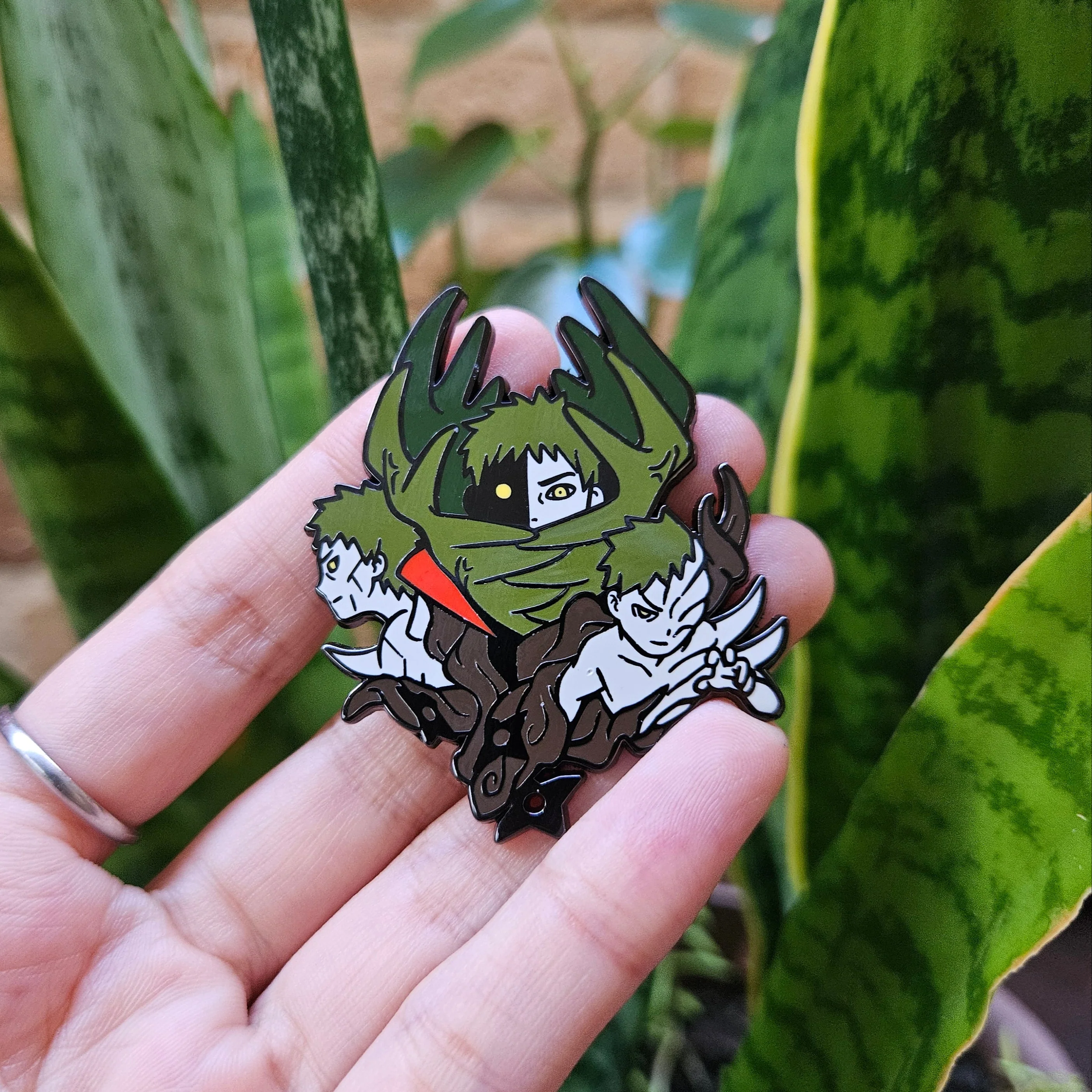 Plant Clones Enamel Pin - Image 2