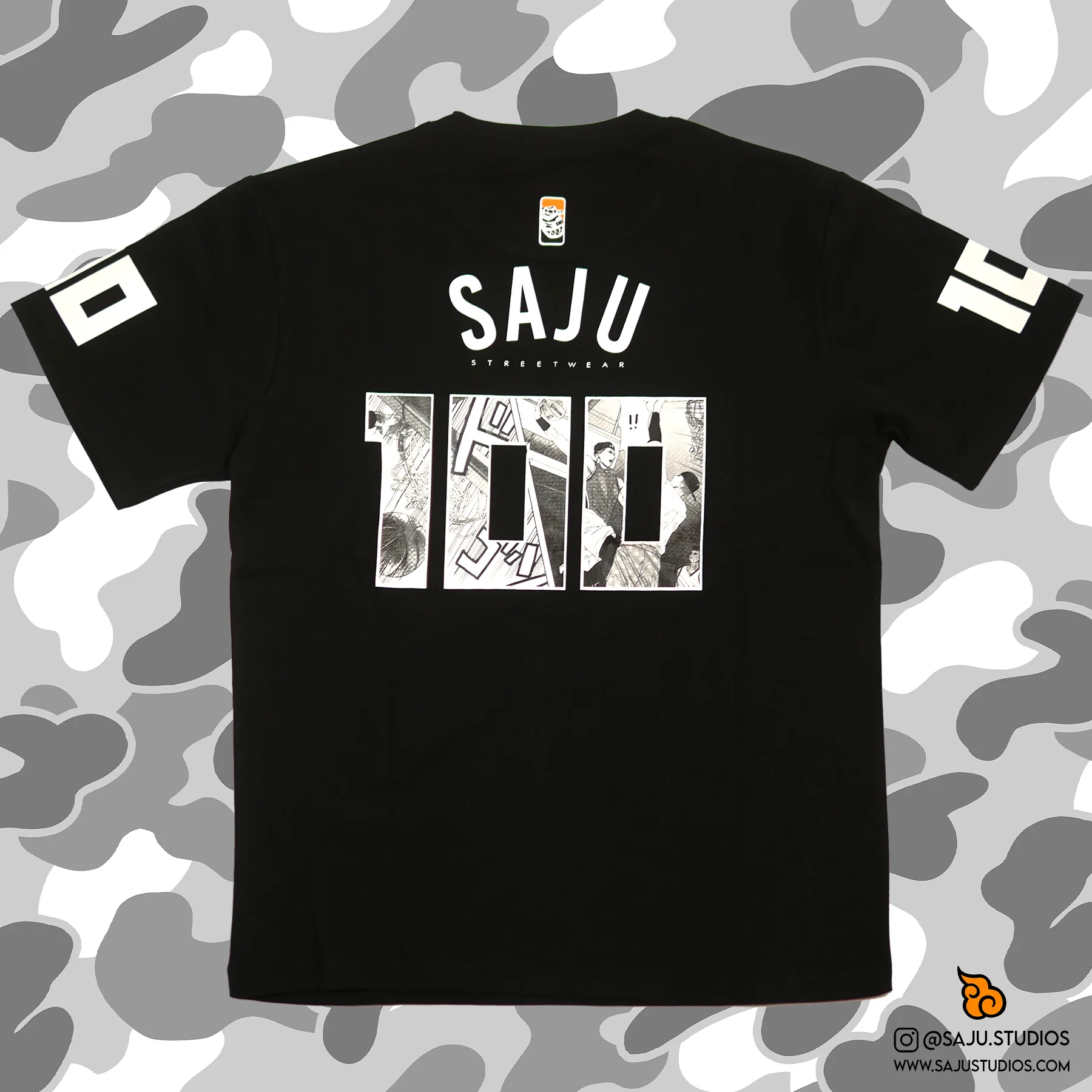Original SAJU 100 Shirt [Embroidered & Double-Sided] - Image 3
