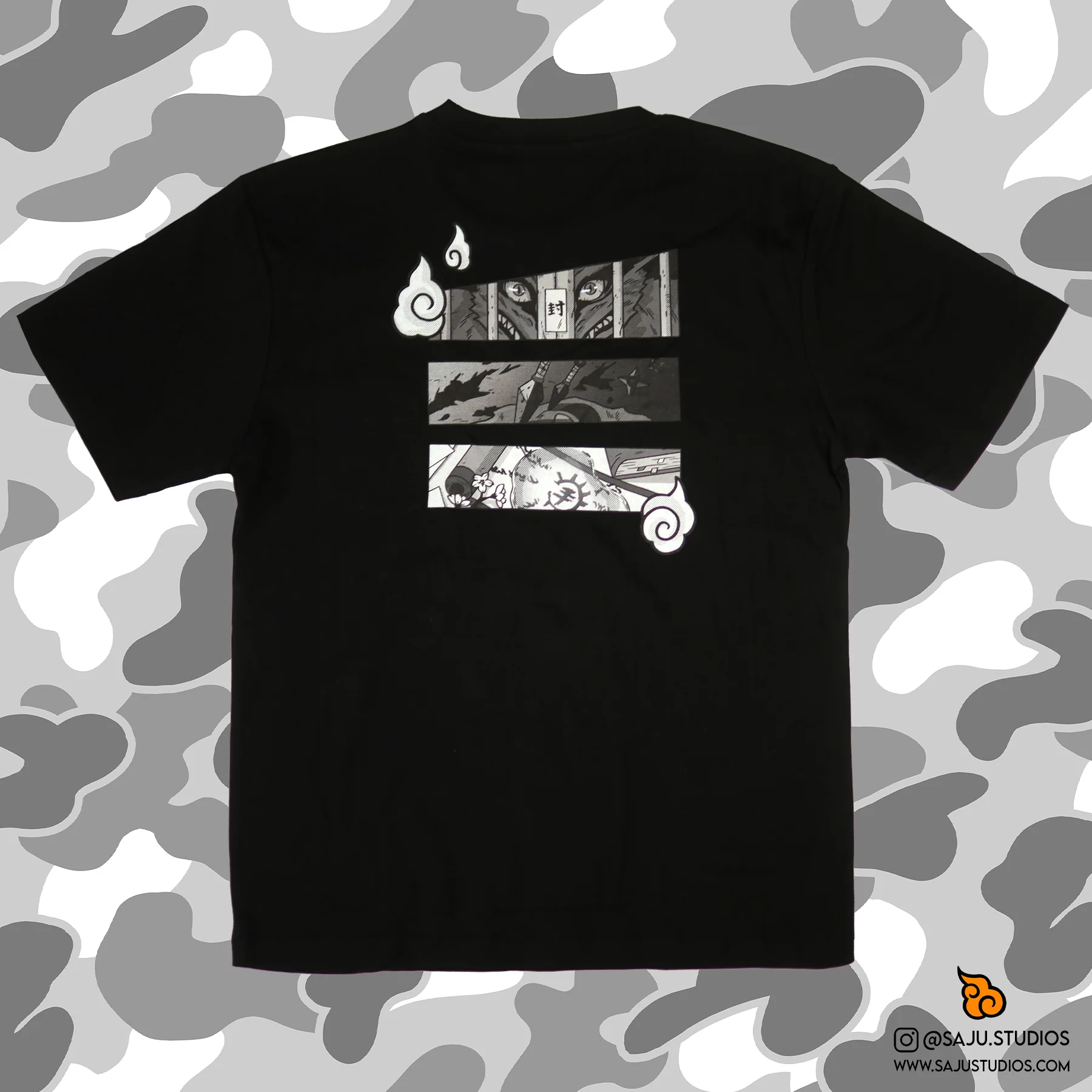 Shinobi's Story Shirt [Embroidered & Double-Sided] - Image 3