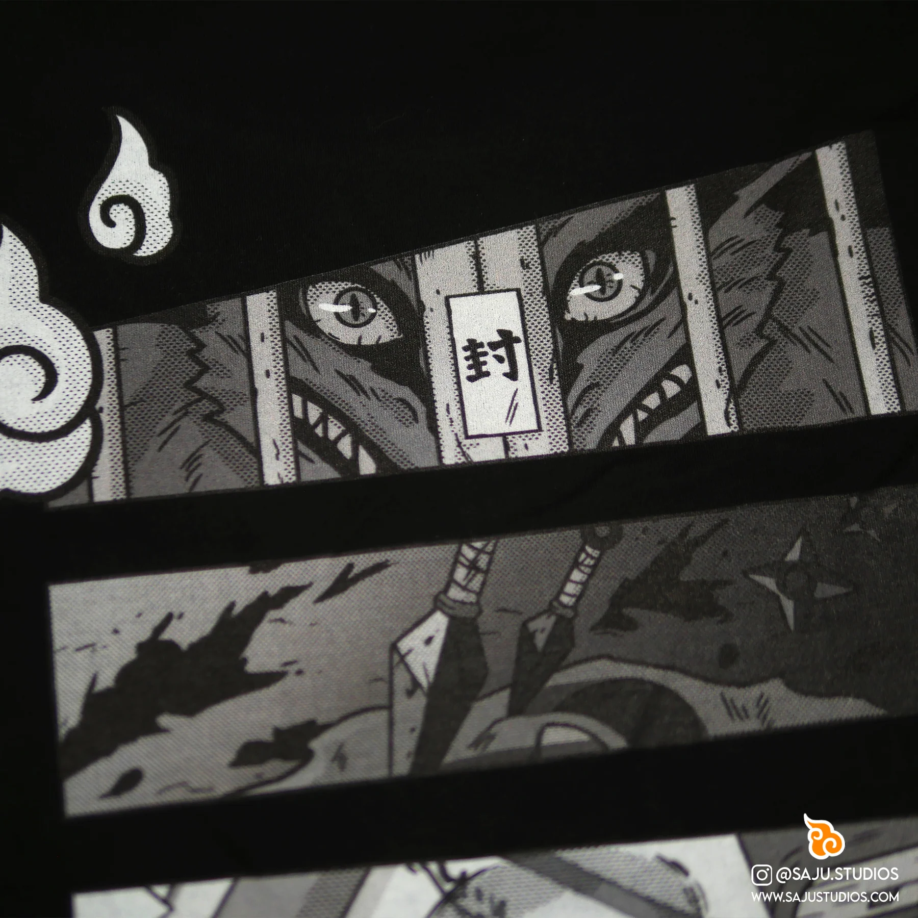 Shinobi's Story Shirt [Embroidered & Double-Sided] - Image 6