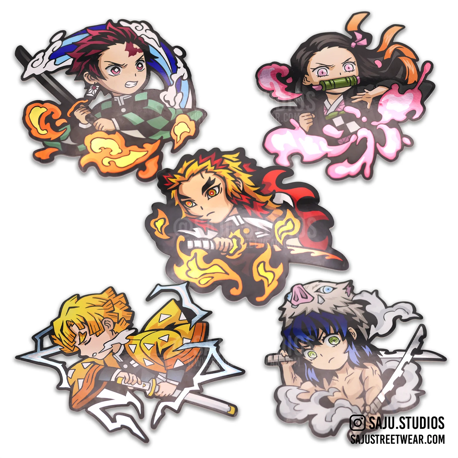 Slayers Metallic Decals