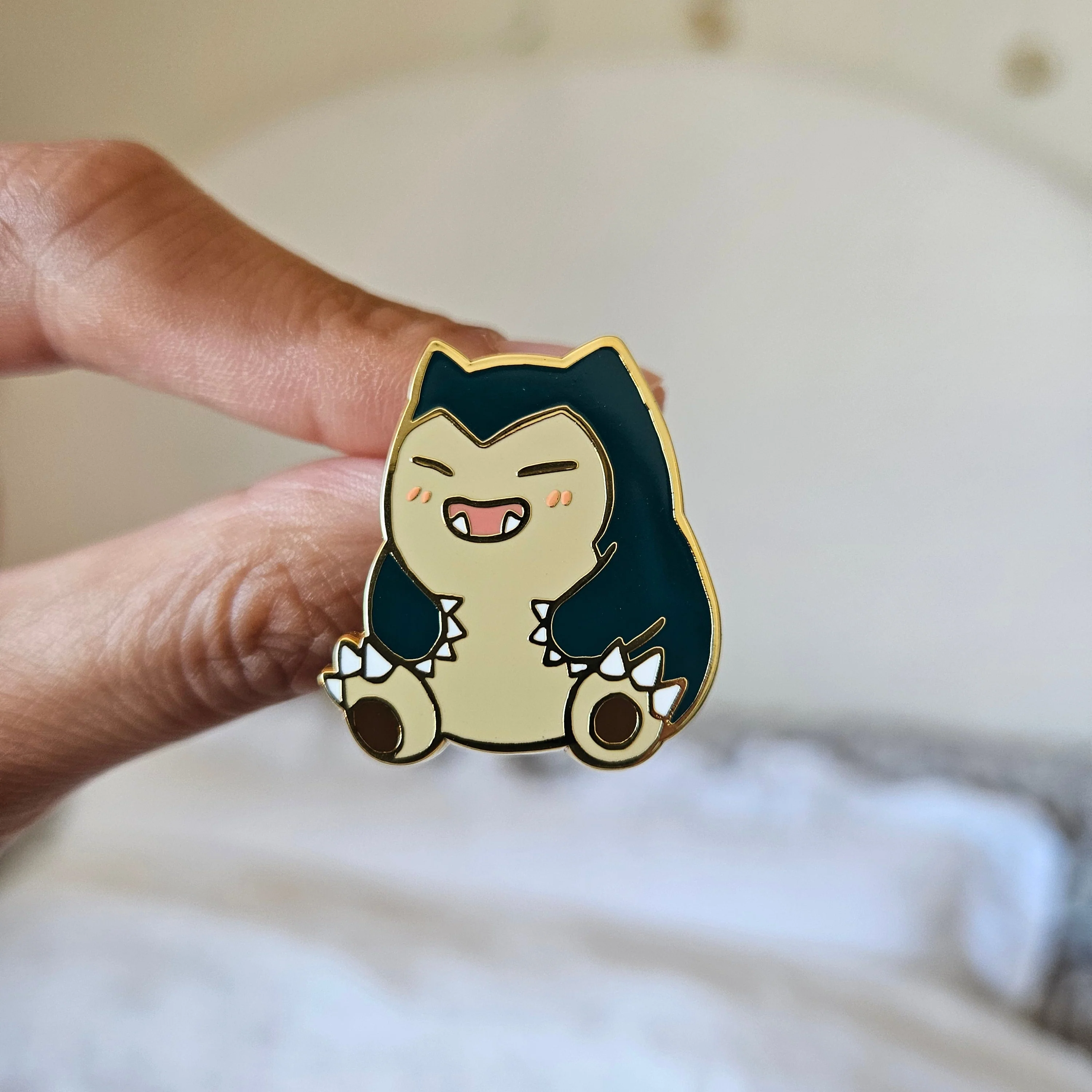 Sleeping Enamel Pin - Image 2
