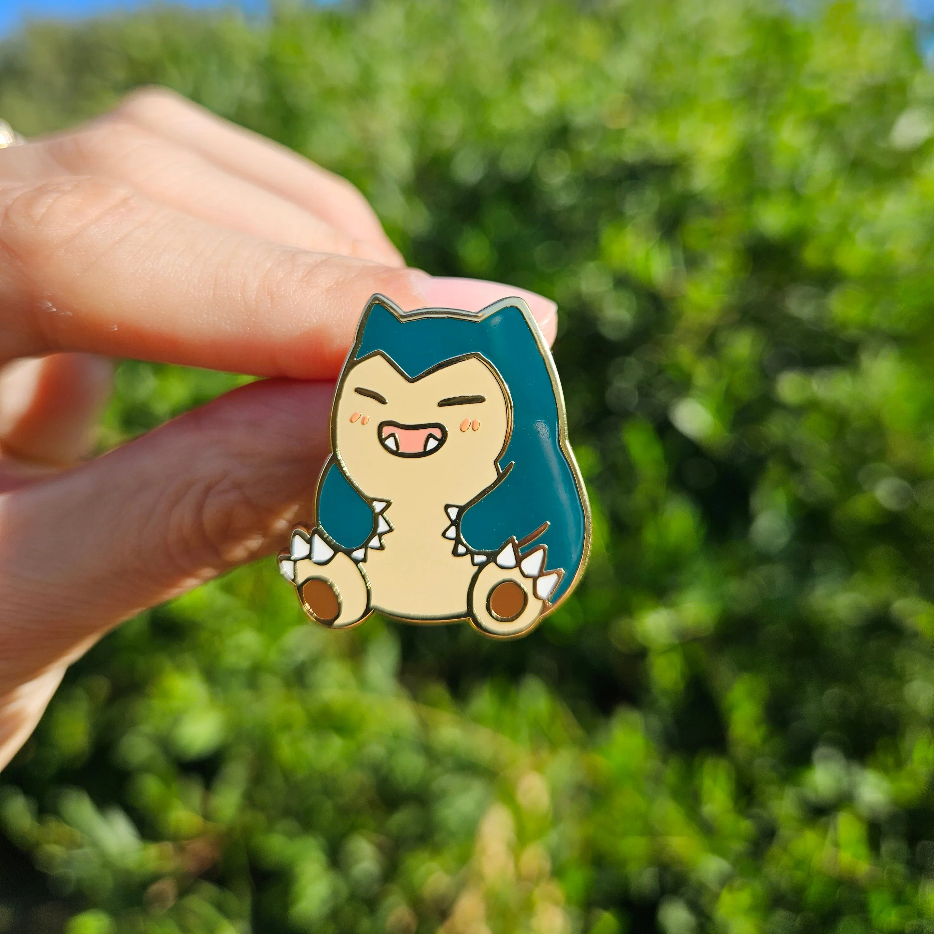 Sleeping Enamel Pin - Image 3