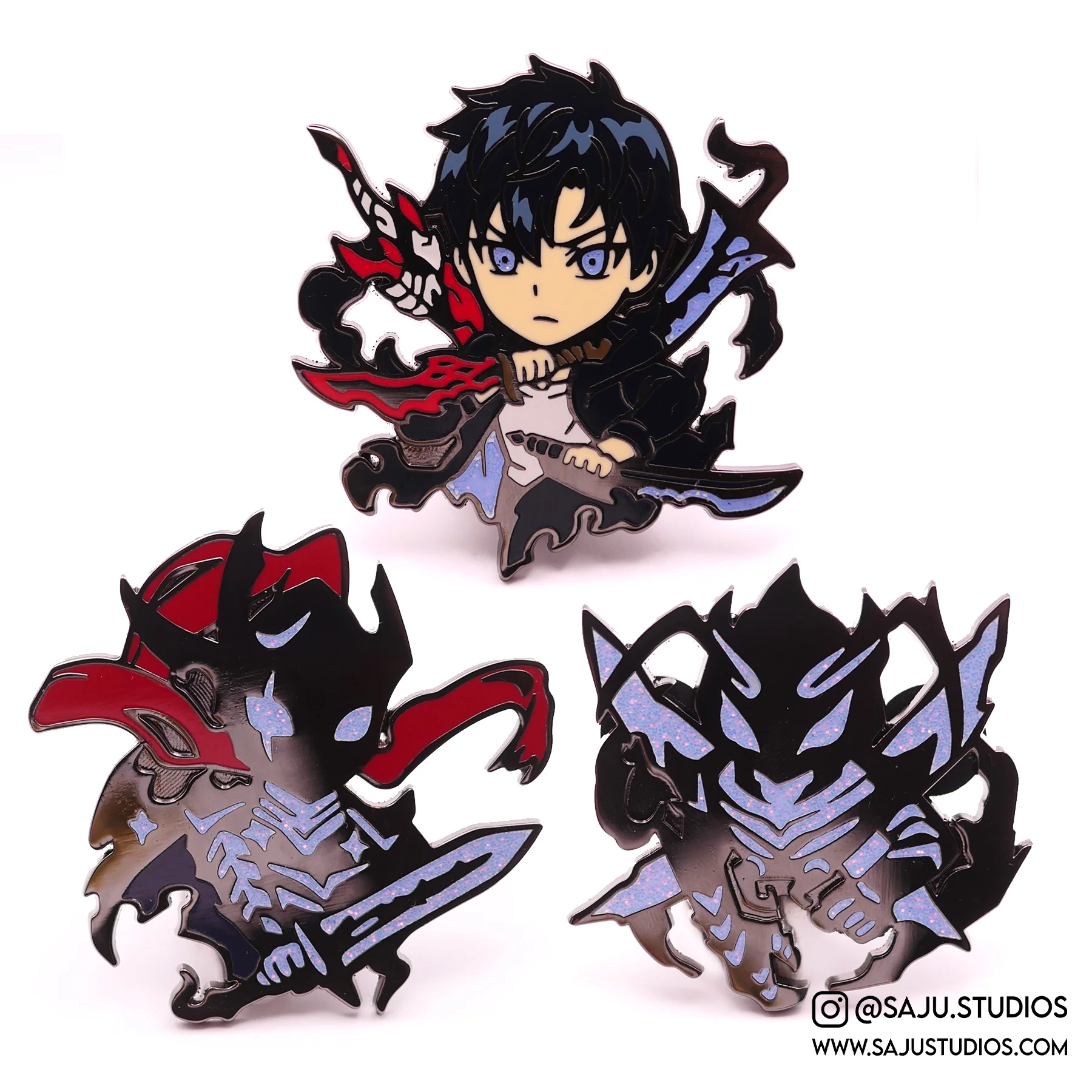 Solo Leveling Enamel Pins - Image 2