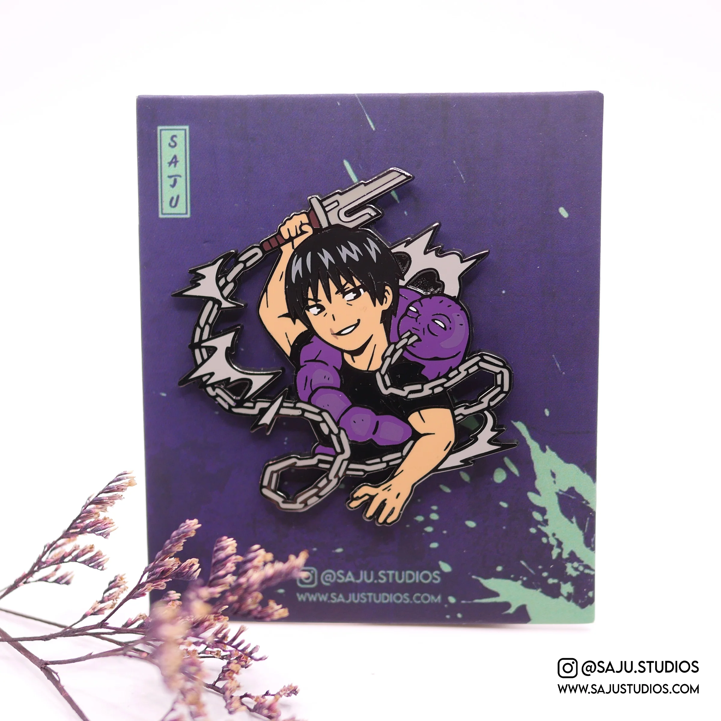 Sorcerer Killer Enamel Pin - Image 3