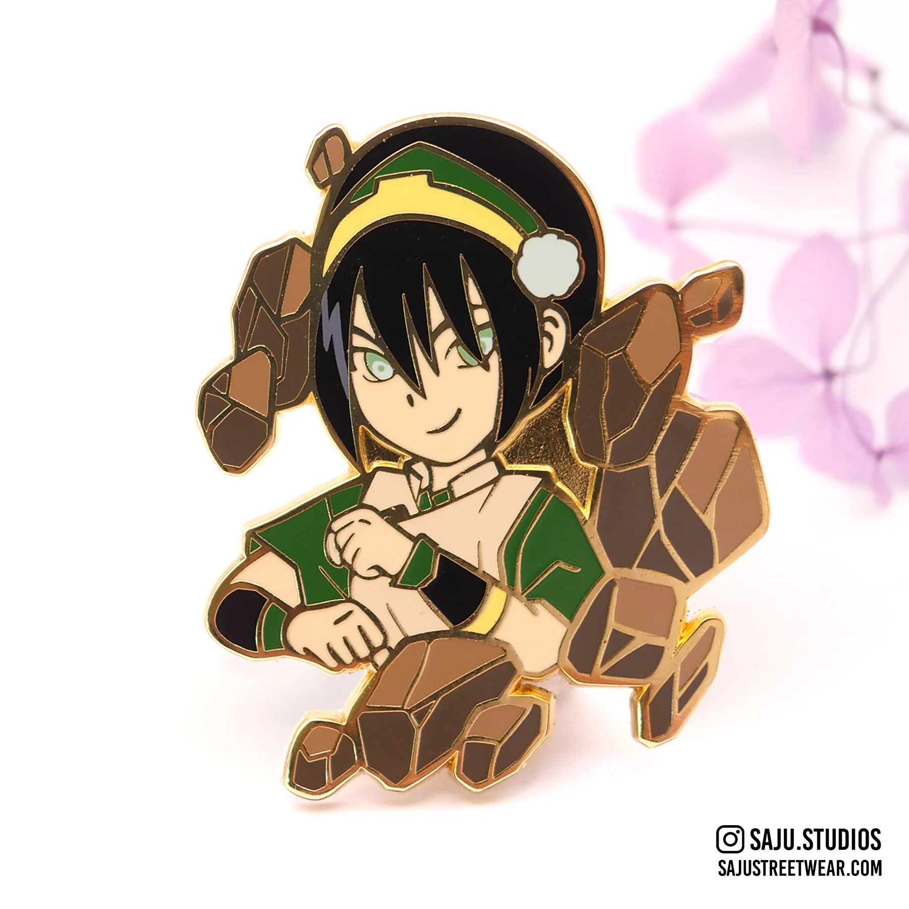 Toph Enamel Pin