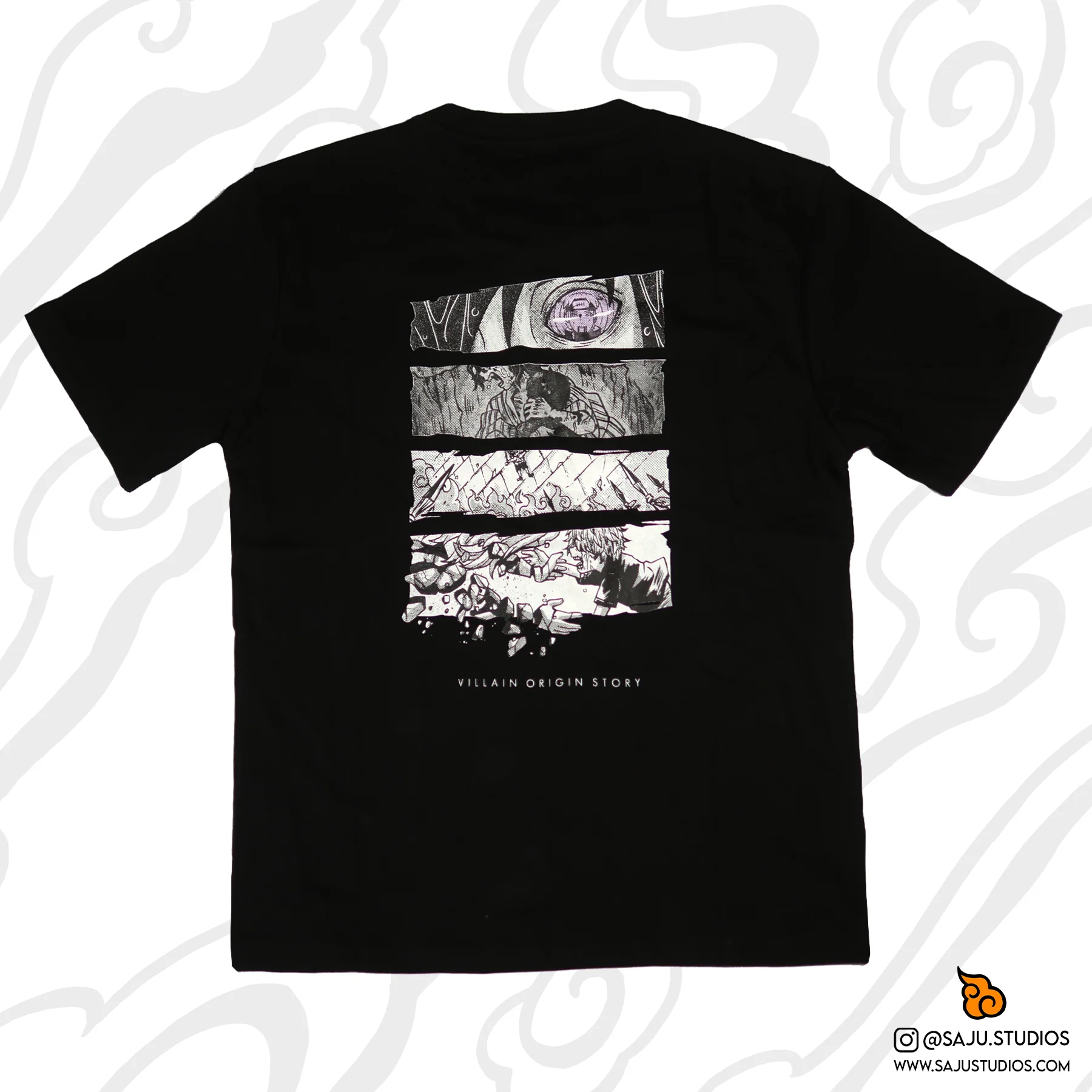 Villain Origin Story Shirt [Embroidered & Double-Sided] - Image 3