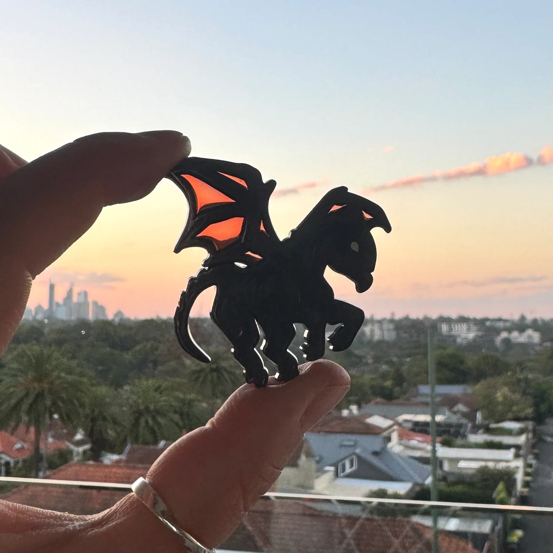 Magical Horse Enamel Pin - Image 2